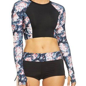 Tyr Padma Cropped Rash Guard
